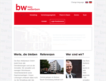 Tablet Screenshot of bw-berlin.com